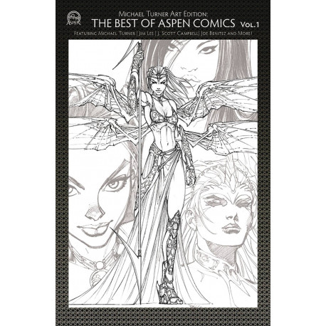 TURNER ART EDITION BEST OF ASPEN COMICS VOL 1 CVR A