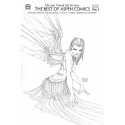 TURNER ART EDITION BEST OF ASPEN COMICS VOL 1 RETAILER CVR