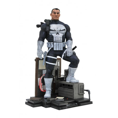 THE PUNISHER MARVEL COMIC GALLERY DIORAMA STATUE