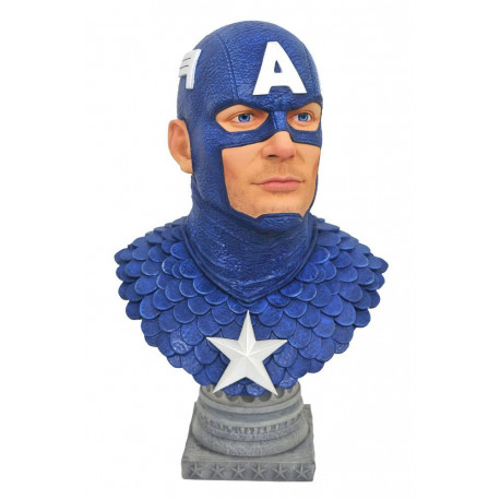 CAPTAIN AMERICA MARVEL COMICS LEGENDS 3D BUST