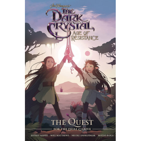 JIM HENSON DARK CRYSTAL RESISTANCE QUEST FOR DUAL GLAIVE HC 