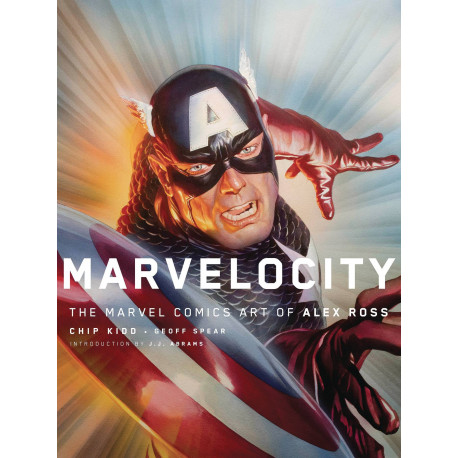 MARVELOCITY MARVEL COMIC ART ALEX ROSS HC 