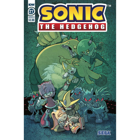 SONIC THE HEDGEHOG 27 CVR B STARLING