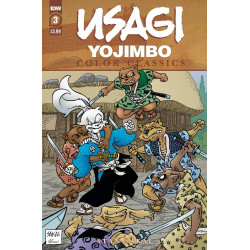 USAGI YOJIMBO COLOR CLASSICS 3 CVR A SAKAI