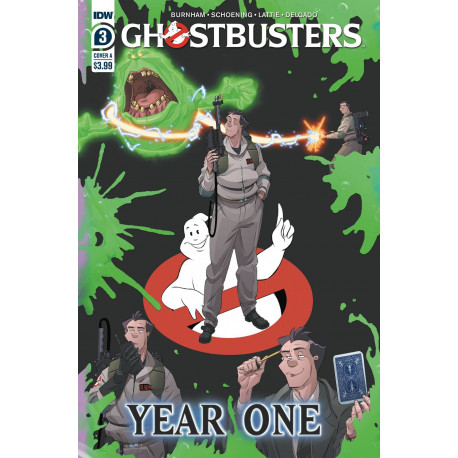 GHOSTBUSTERS YEAR ONE 3 CVR A SHOENING