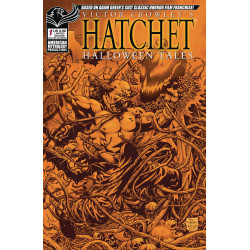 VICTOR CROWLEY HATCHET HALLOWEEN TALES 1 DLX LTD ED BLOODY HORROR CVR