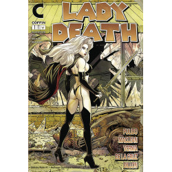 LADY DEATH UNHOLY RUIN 1 DAMAGED HOMAGE EDITION