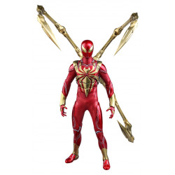 MARVEL S SPIDER-MAN FIGURINE VIDEO GAME MASTERPIECE 1 6 SPIDER-MAN IRON SPIDER ARMOR 30 CM