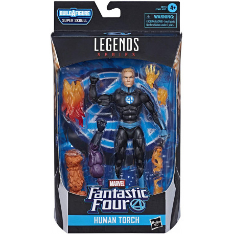 Action Figure 15cm da Collezione, Build-A-Figure Super Skrull Marvel Legends Series Mister Fantastic 