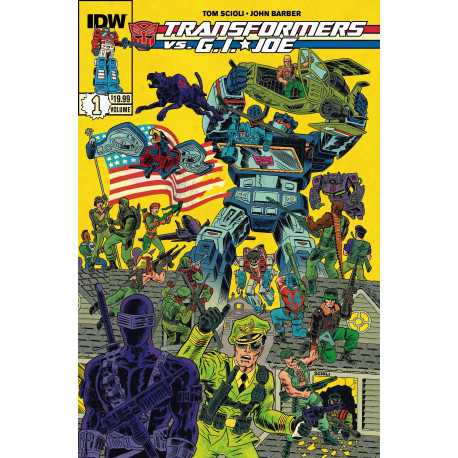 TRANSFORMERS VS GI JOE TP VOL 1