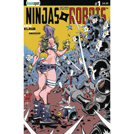 NINJAS ROBOTS 1 CVR A ERIK KLAUS