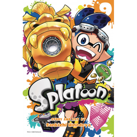 SPLATOON MANGA GN VOL 9