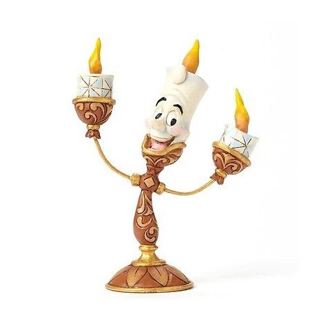 LUMIERE OH LA LA LA BELLE ET LA BETE STATUE