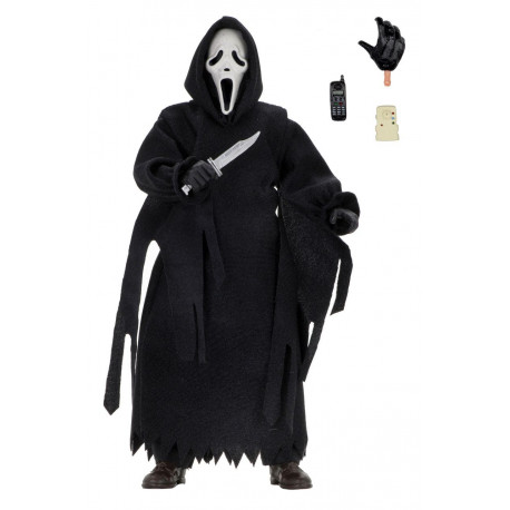 SCREAM FIGURINE RETRO GHOSTFACE UPDATED 20 CM