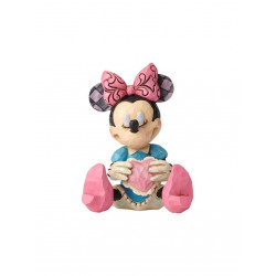 MINNIE WITH HEART DISNEY TRADITIONS STATUE