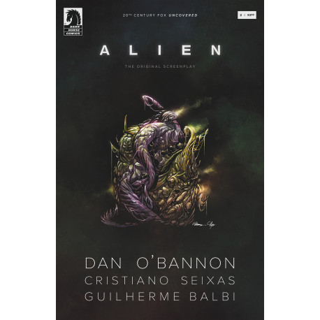 ALIENS ORIGINAL SCREENPLAY 2 CVR A BALBI