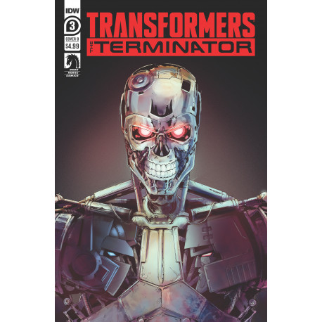 TRANSFORMERS VS TERMINATOR 3 CVR B GRIFFITH