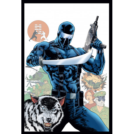GI JOE A REAL AMERICAN HERO SNAKE EYES ORIGIN 