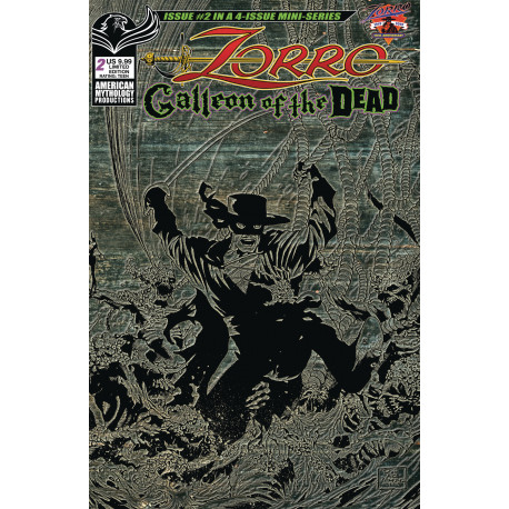 ZORRO GALLEON OF DEAD 2 CVR B PULP LTD ED