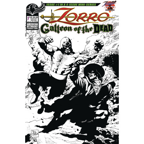 ZORRO GALLEON OF DEAD 1 CVR C CENTURY LTD ED
