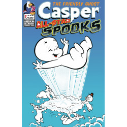 CASPERS ALLSTAR SPOOKS 1 CVR B LTD ED RETRO