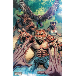 RED AGENT ISLAND OF DR MOREAU 5 CVR D ABRERA