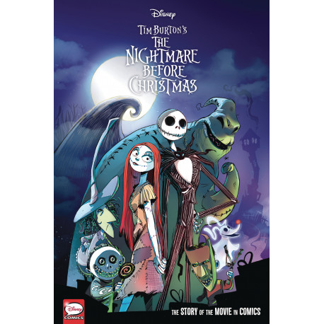 DISNEY NIGHTMARE BEFORE CHRISTMAS MOVIE IN COMICS HC 