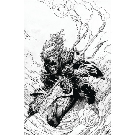 DARK NIGHTS DEATH METAL 2 DAVID FINCH AQUAMAN VAR ED