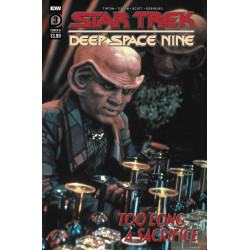 STAR TREK DS9 TOO LONG A SACRIFICE 3 CVR B PHOTO