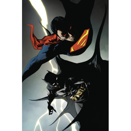 BATMAN SUPERMAN 11 CARD STOCK JAE LEE VAR ED