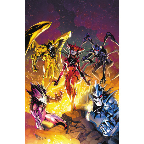 MIGHTY MORPHIN POWER RANGERS 53 CVR A CAMPBELL