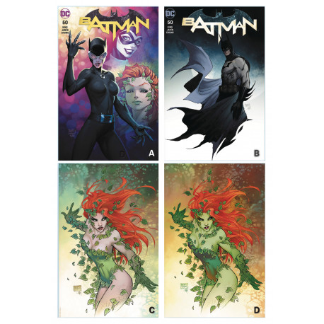 BATMAN 50 MICHAEL TURNER CVR A B C D SET 