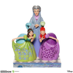 LADY TREMAINE AND UGLY STEP SISTERS DISNEY TRADITIONS STATUE