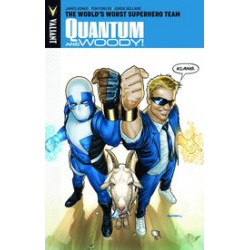 QUANTUM WOODY TP VOL 1 WORLDS WORST SUPERHERO TEAM