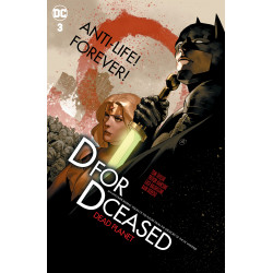 DCEASED DEAD PLANET 3 CARD STOCK BEN OLIVER MOVIE VAR ED