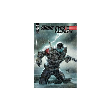 SNAKE EYES DEADGAME 3 CVR A LIEFELD