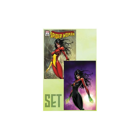 SPIDER-WOMAN 1 CVR A B SET 