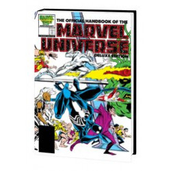 OFFICIAL HANDBOOK MARVEL UNIVERSE DLX ED OMNIBUS HC DM VAR 