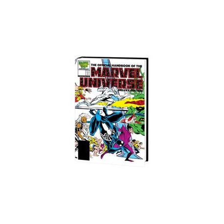 OFFICIAL HANDBOOK MARVEL UNIVERSE DLX ED OMNIBUS HC DM VAR 