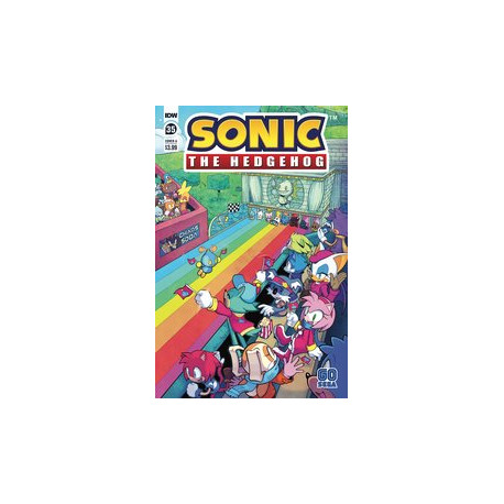 SONIC THE HEDGEHOG 35 CVR A HAMMERSTROM