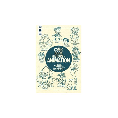 COMIC BOOK HISTORY OF ANIMATION 1 CVR B DUNLAVEY