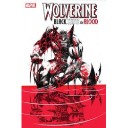 WOLVERINE BLACK WHITE BLOOD 1