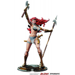 RED SONJA 45TH ANNIVERSARY BY FRANK THORNE STATUETTE 32 CM