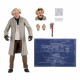 RETOUR VERS LE FUTUR FIGURINE ULTIMATE DOC BROWN 18 CM