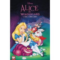 DISNEY ALICE IN WONDERLAND STORY O T MOVIE IN COMICS HC 