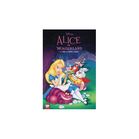 DISNEY ALICE IN WONDERLAND STORY O T MOVIE IN COMICS HC 