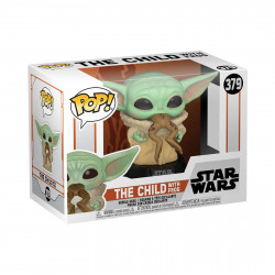 THE CHILD WITH FROG STAR WARS THE MANDALORIAN POP! TV VINYL FIGURINE 9 CM