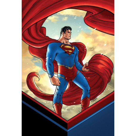 ACTION COMICS 1028 RAFAEL GRAMPA CARD STOCK VAR ED