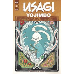 USAGI YOJIMBO WANDERERS ROAD 3 PEACH MOMOKO CVR