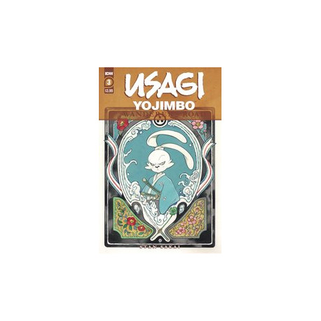 USAGI YOJIMBO WANDERERS ROAD 3 PEACH MOMOKO CVR